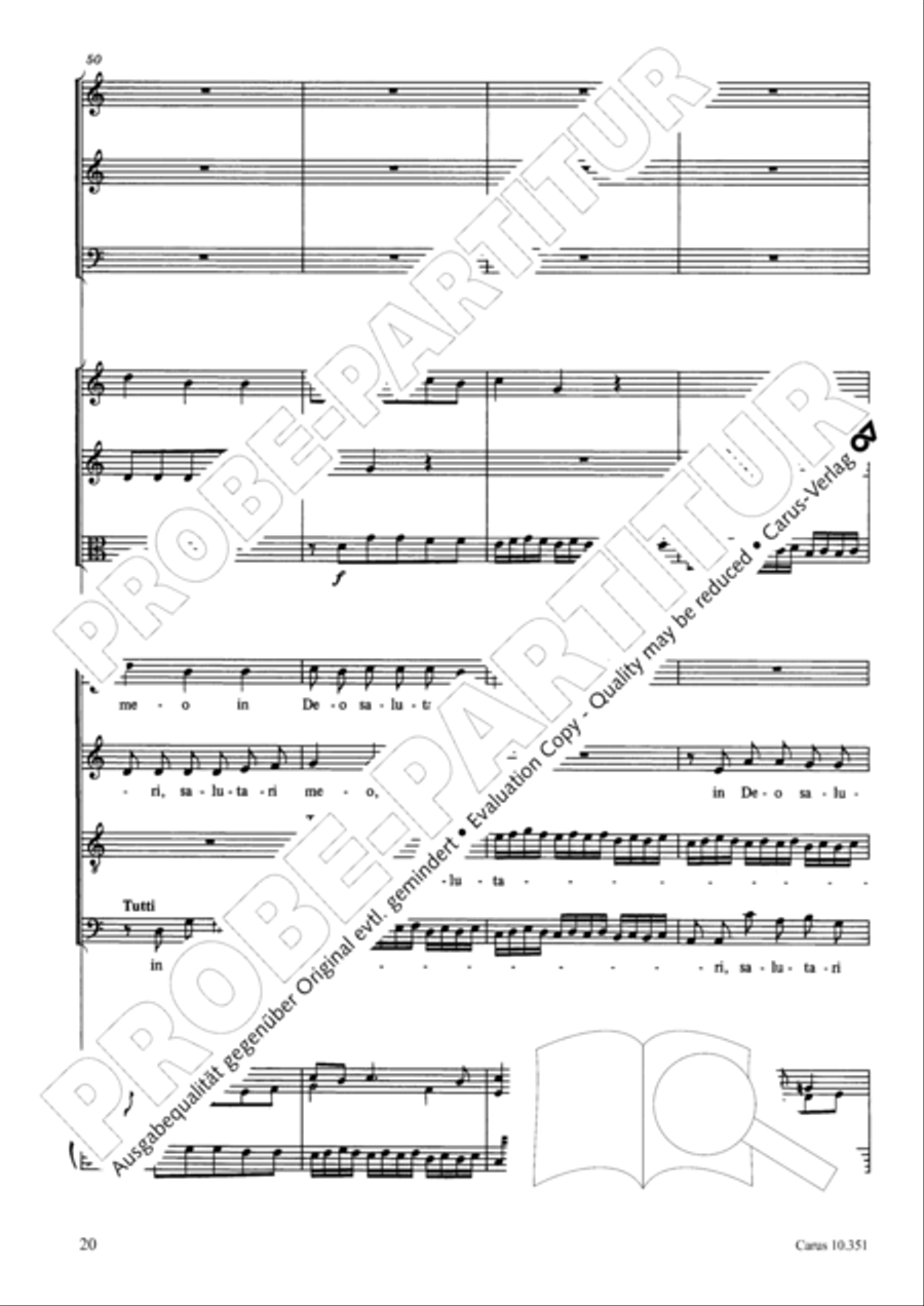 Magnificat 4-Part scores gallery preview page 21