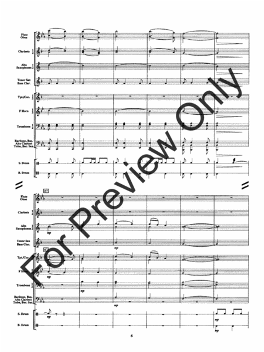 Huntington Ridge Concert Band scores gallery preview page 9