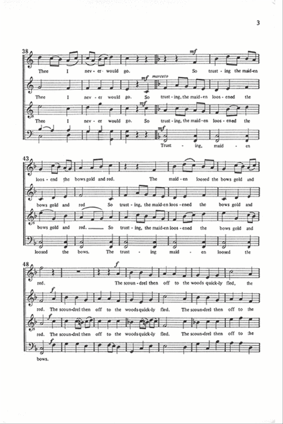 A Maiden Is in a Ring A Maiden Is in a Ring Divisi scores gallery preview page 3
