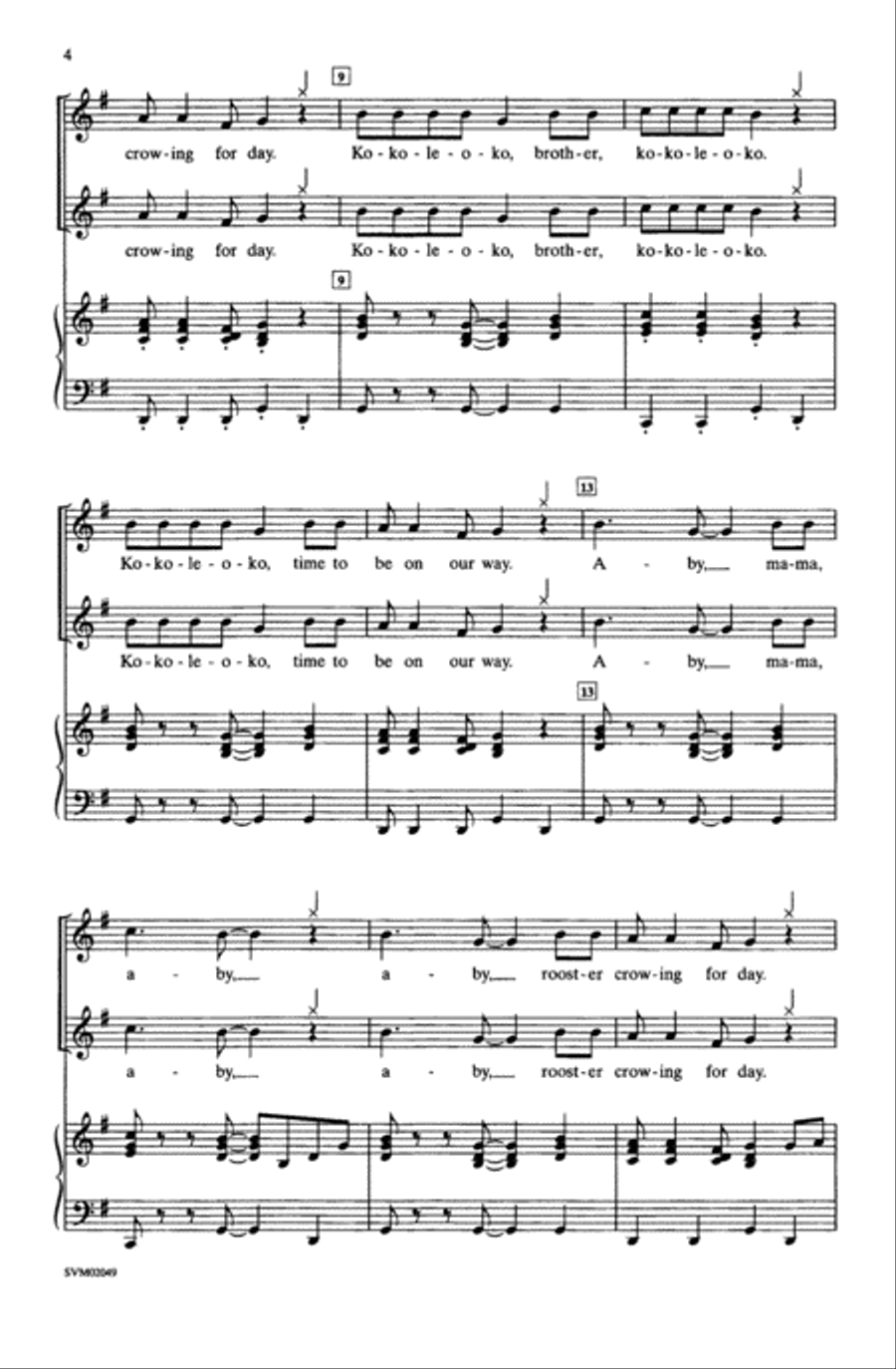 Kokoleoko 2-Part scores gallery preview page 13