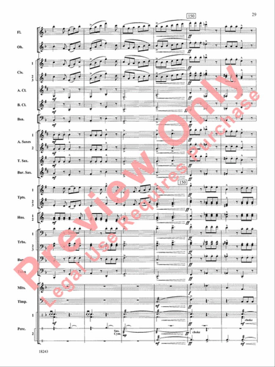A Longford Legend A Longford Legend Concert Band scores gallery preview page 30