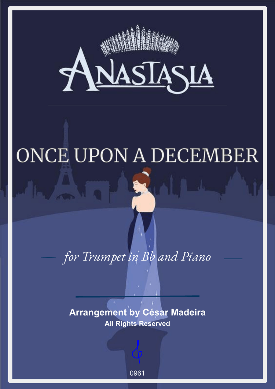 Once Upon A December B-Flat Trumpet scores gallery preview page 1