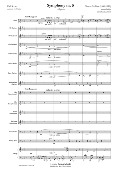 Symphony No. 5 c sharp- minor
