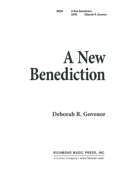 A New Benediction
