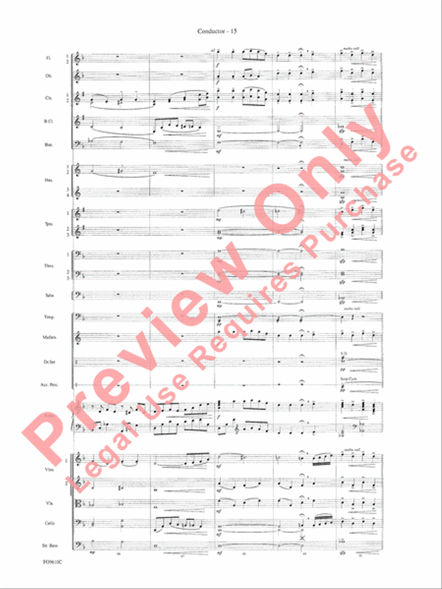 A Salute to the Big Apple Full Orchestra scores gallery preview page 17