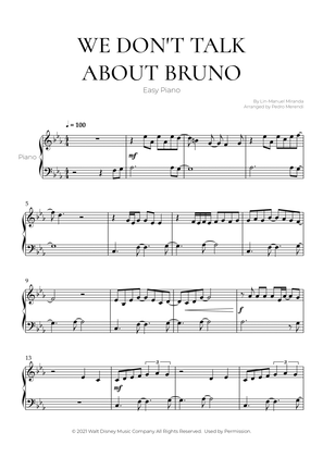 We Don't Talk About Bruno