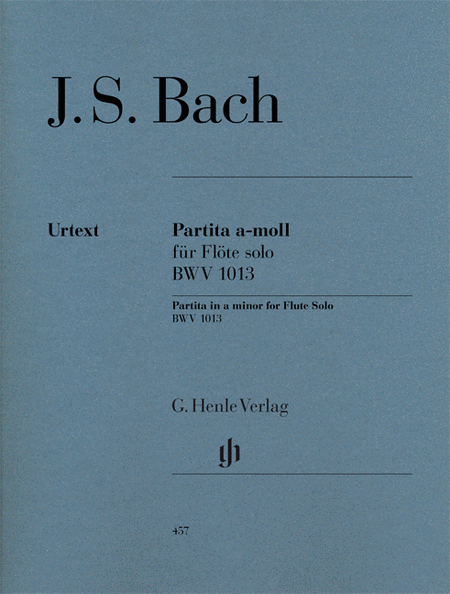Johann Sebastian Bach: Partita for Flute solo A minor BWV 1013