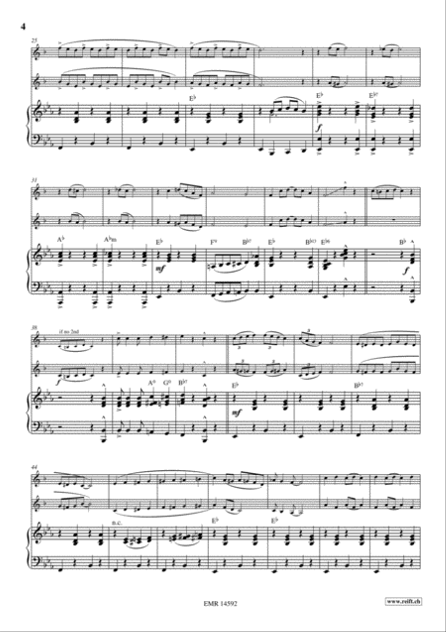 12th Street Rag Euphonium Duet scores gallery preview page 4