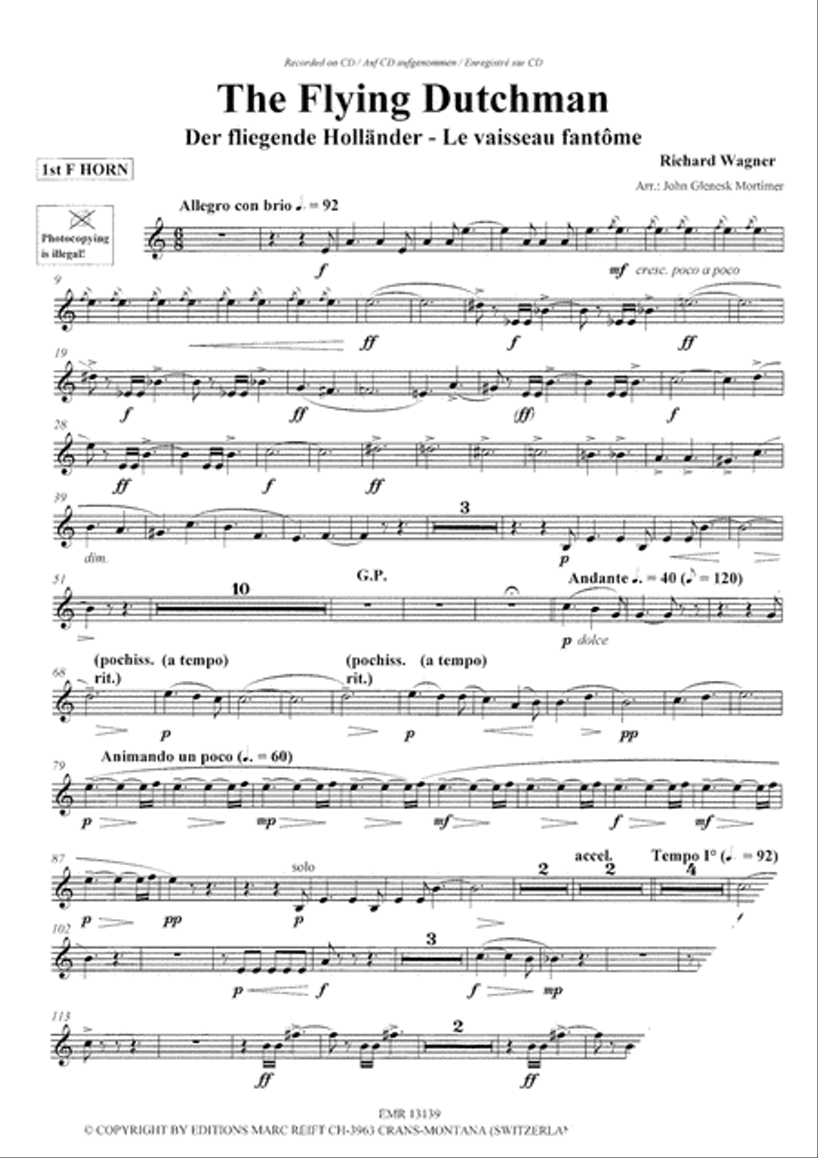 Play The 1st Horn With The Philharmonic Wind Orchestra Concert Band scores gallery preview page 4