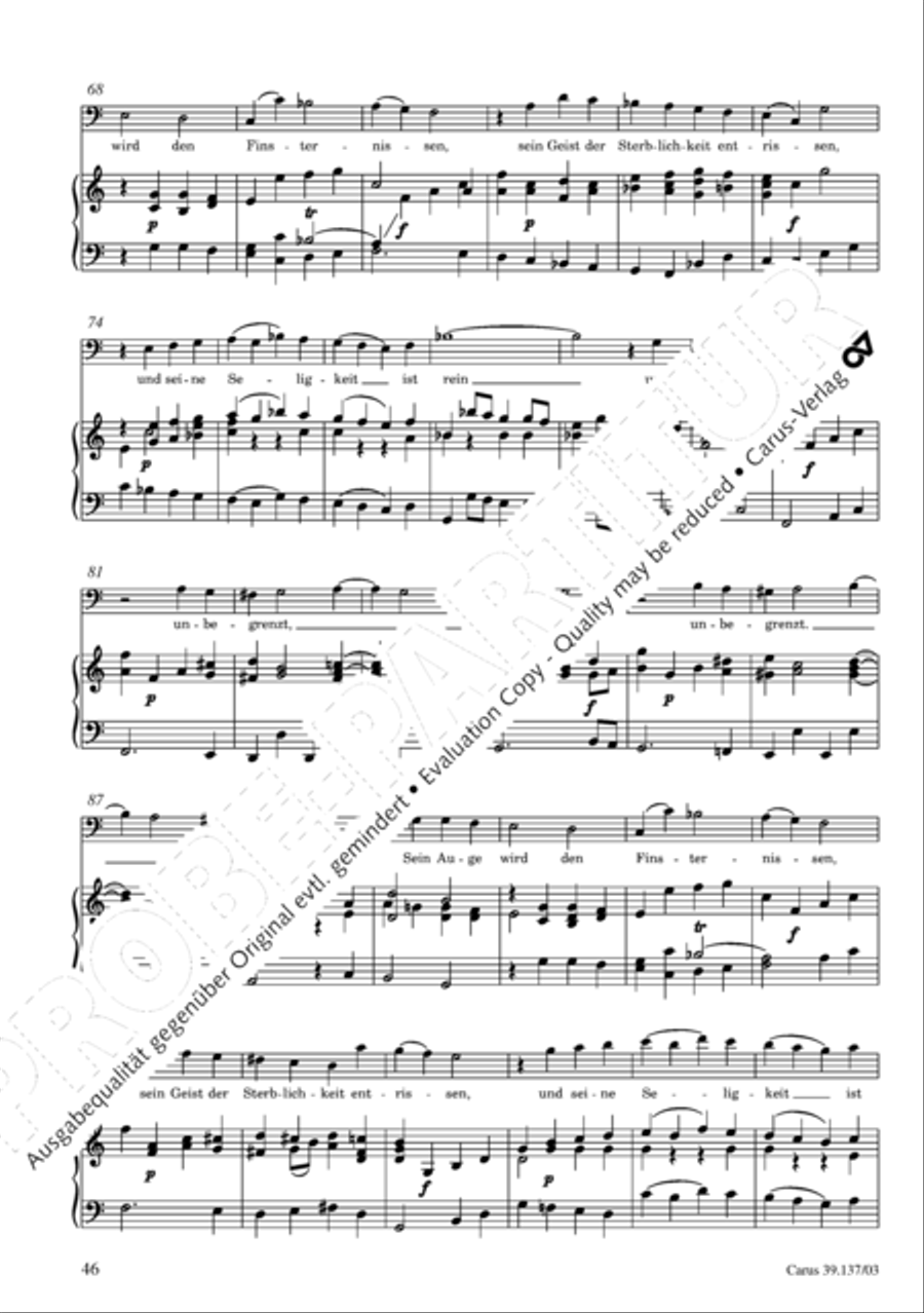 Die Tageszeiten 4-Part scores gallery preview page 47
