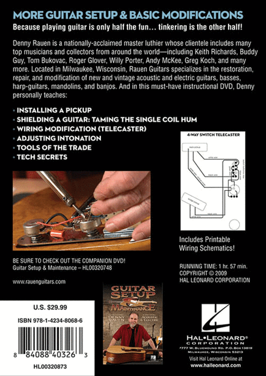 More Guitar Setup & Basic Modifications DVD scores gallery preview page 2