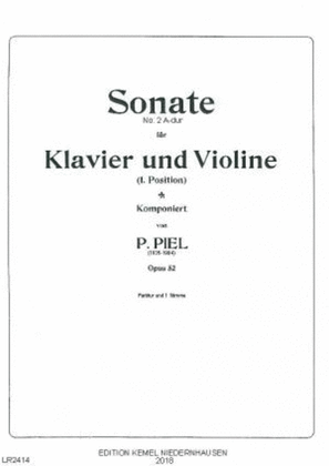 Book cover for Sonate no. 2 A-dur