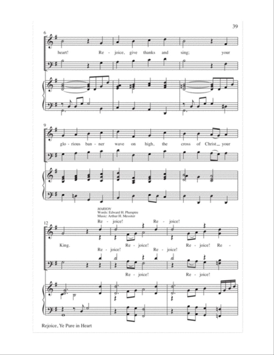 Worship Openers: Introits that Work!, Vol. 2 4-Part scores gallery preview page 41