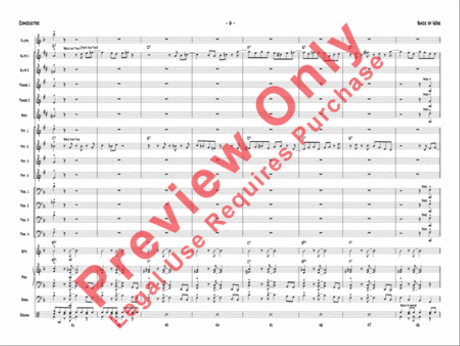 Sack of Woe Jazz Ensemble scores gallery preview page 9
