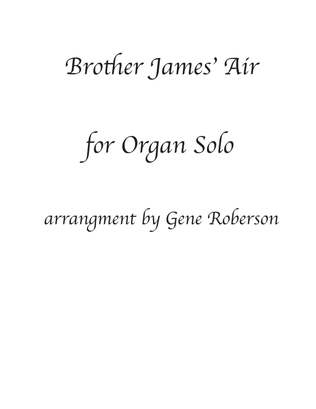 Book cover for Brother James Air Organ Solo (Advanced)
