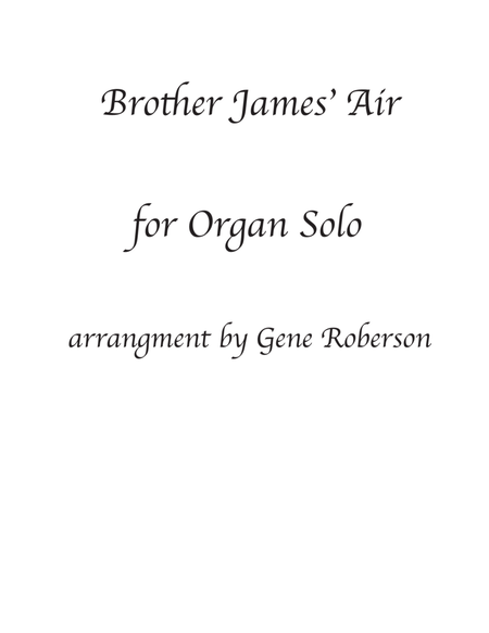 Brother James Air Organ Solo (Advanced) image number null