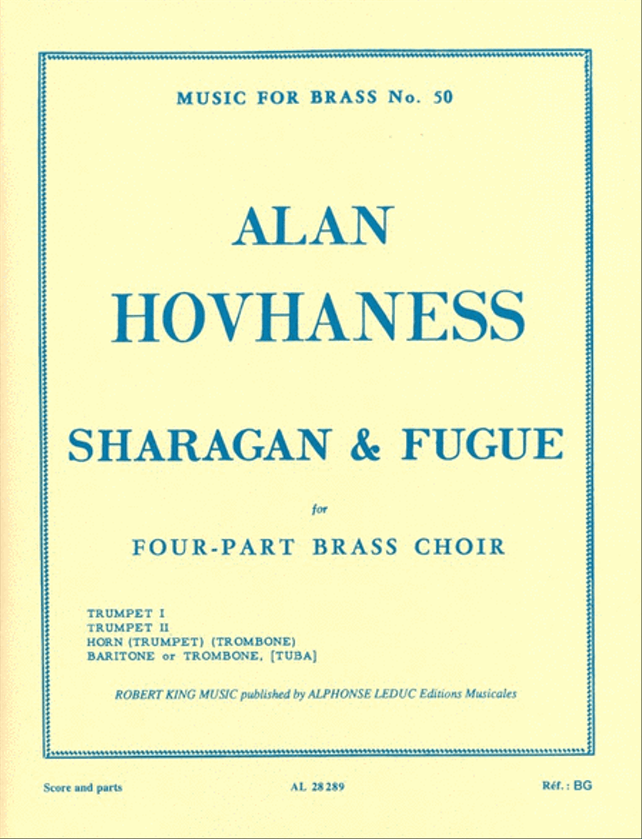 Sharagan & Fugue (quartet-brass)