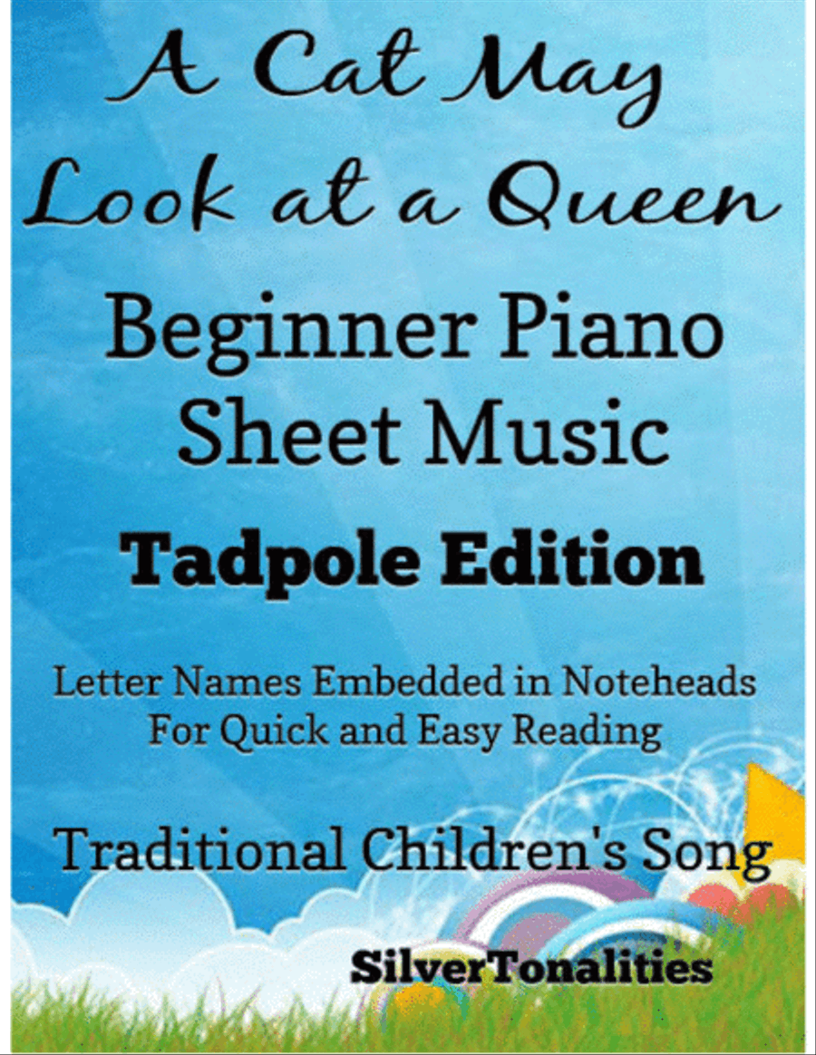 A Cat May Look at a Queen Beginner Piano Sheet Music 2nd Edition Easy Piano scores gallery preview page 1