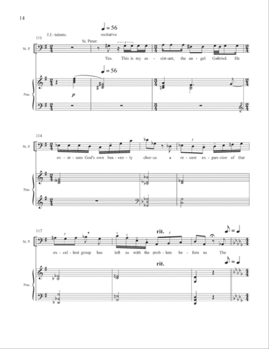 You Are Not Dying, Madame from Too Many Sopranos Voice Solo scores gallery preview page 4