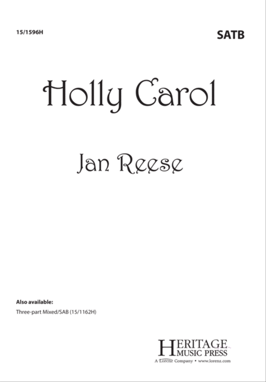 Holly Carol 4-Part scores gallery preview page 1
