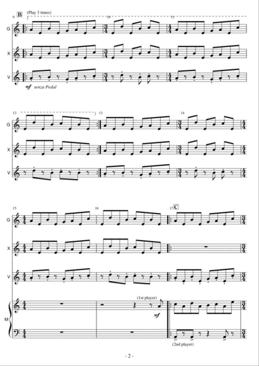 Tubular Bells Tubular Bells Glockenspiel scores gallery preview page 2