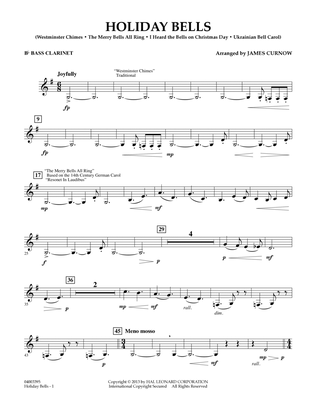 Holiday Bells - Bb Bass Clarinet
