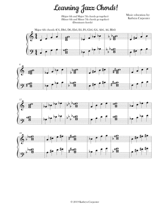 Learning Jazz Chords (Piano)