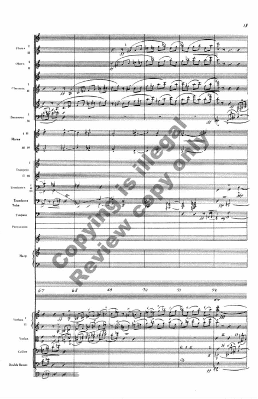 Concerto for Orchestra Full Orchestra scores gallery preview page 14