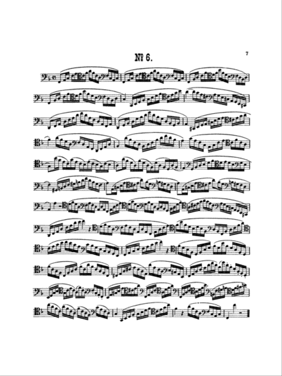 Milde: Twenty-five Studies, Op. 24 Part scores gallery preview page 1