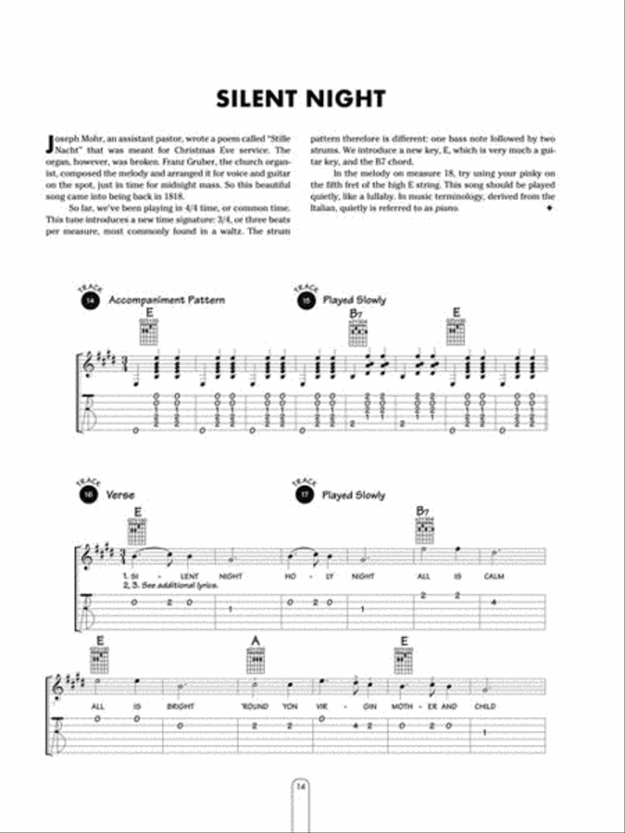 Christmas Songs for Beginning Guitar Acoustic Guitar scores gallery preview page 5