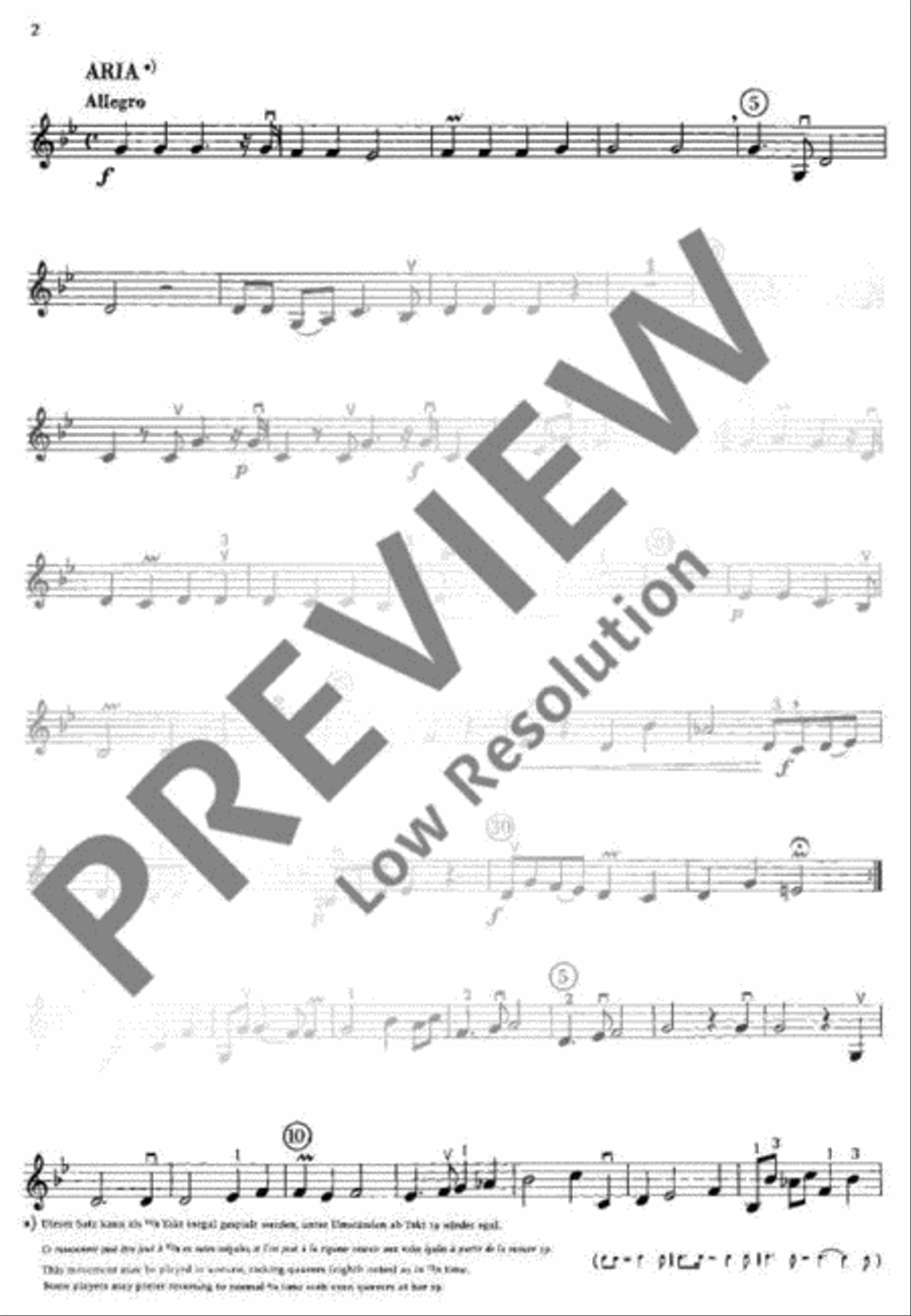 Concerto IX Violin scores gallery preview page 3