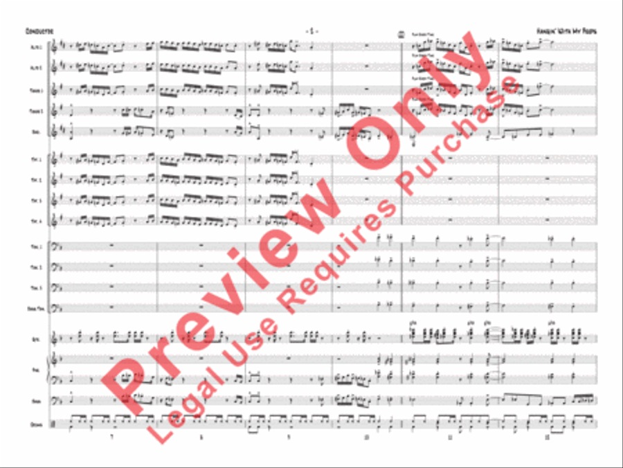Hangin' with My Peeps Hangin' with My Peeps Jazz Ensemble scores gallery preview page 3