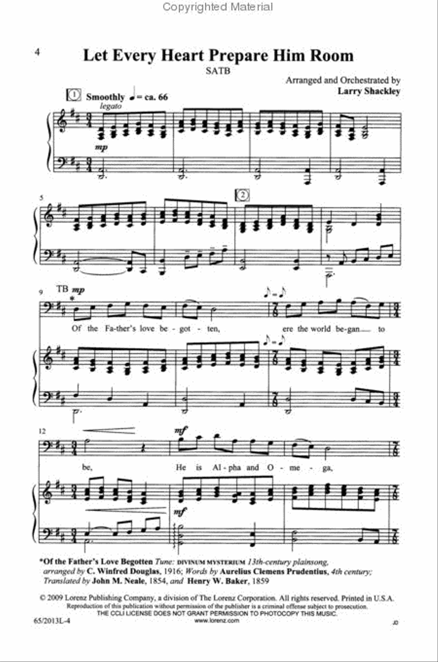 A Christmas Carol Gallery - SATB Score with CD 4-Part scores gallery preview page 2