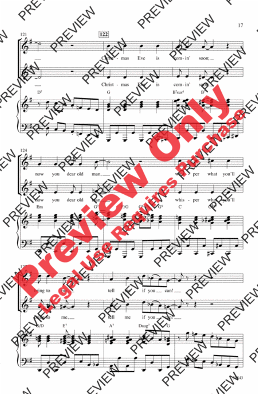 Jolly Jingle Christmas Medley 2-Part scores gallery preview page 17
