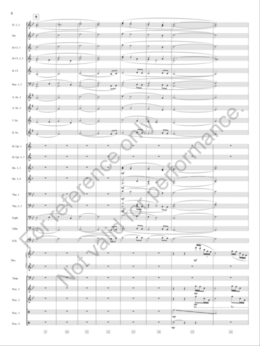 How Sweet The Sound How Sweet The Sound Concert Band scores gallery preview page 5