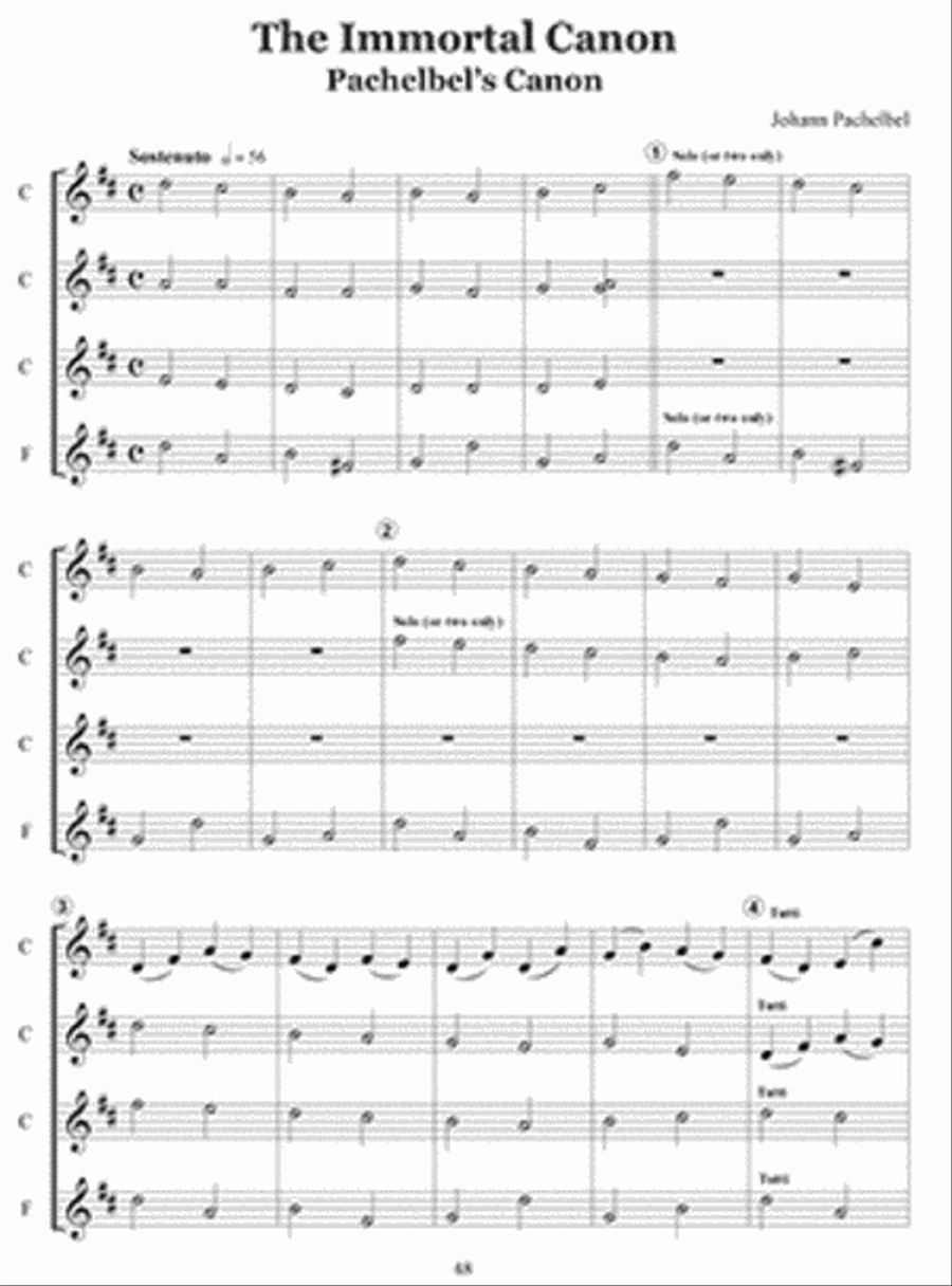 Recorder Music Through the Centuries Recorder scores gallery preview page 4