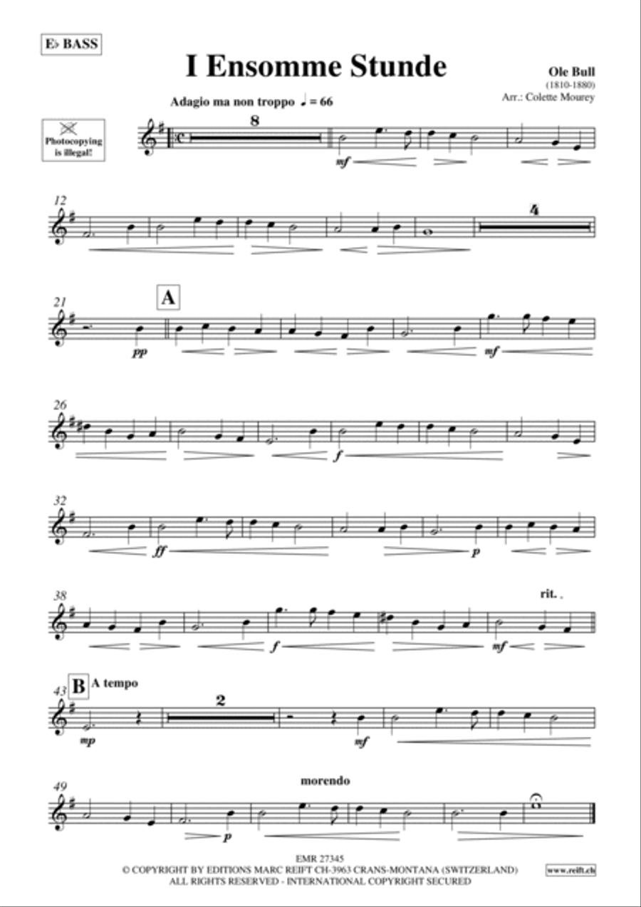 I Ensomme Stunde Guitar scores gallery preview page 2