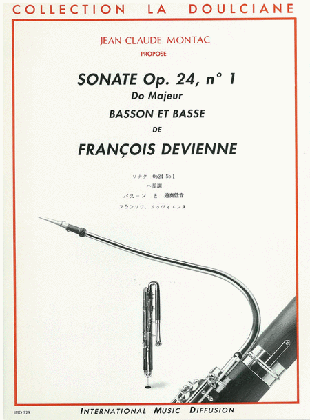 Sonate Op. 24 No. 1 En Do Majeur Pour Basson Et Basse