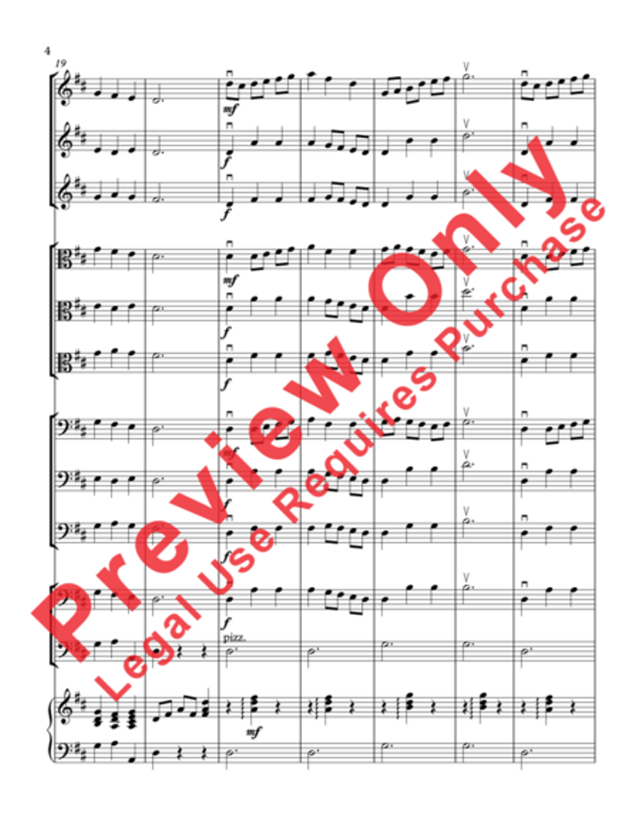 Lavender's Blue Lavender's Blue String Orchestra scores gallery preview page 7