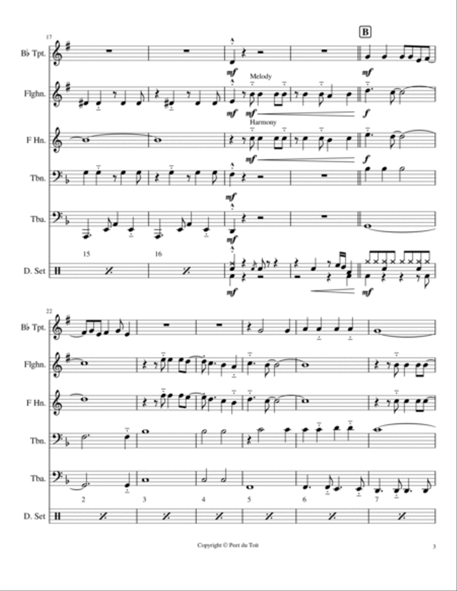From Souvenirs To Souvenirs Small Ensemble scores gallery preview page 3