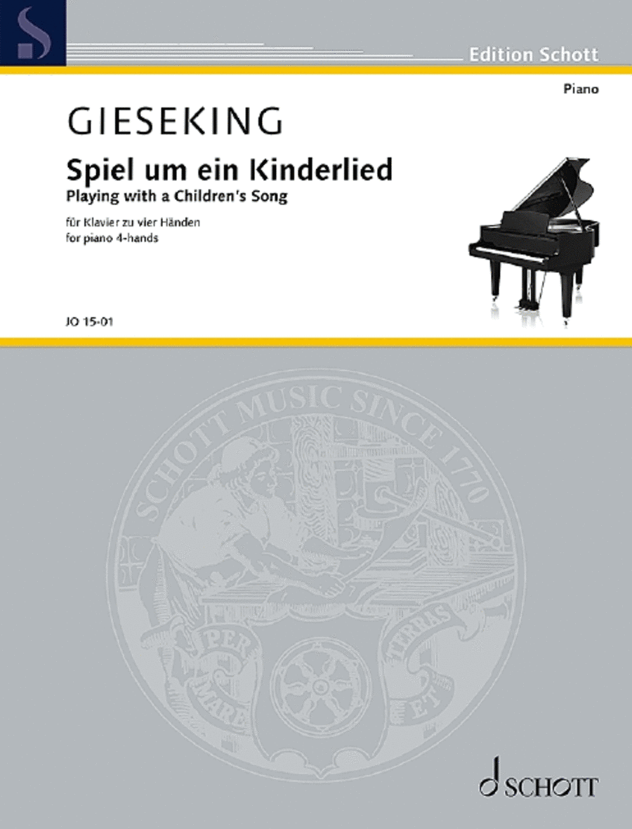 Playing with a children's song Piano Duet scores gallery preview page 1