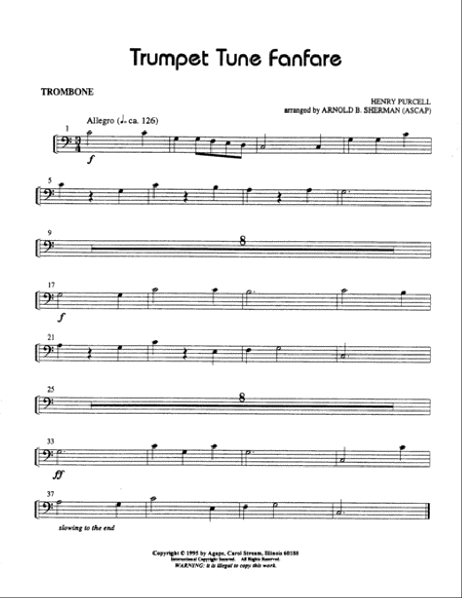 Trumpet Tune Fanfare