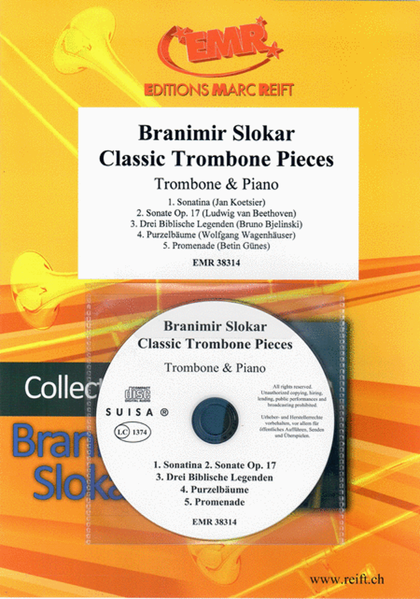 Branimir Slokar Classic Trombone Pieces image number null