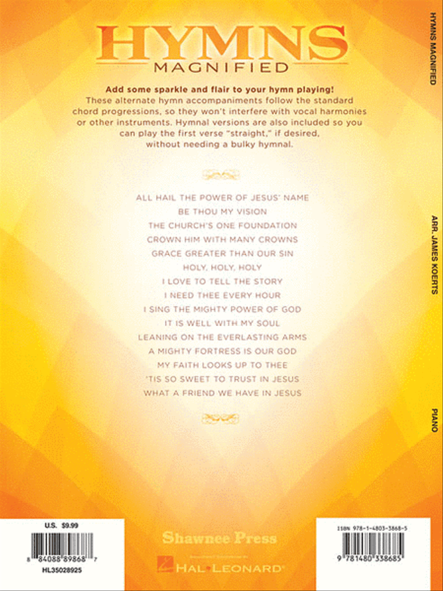 Hymns Magnified Piano Solo scores gallery preview page 2