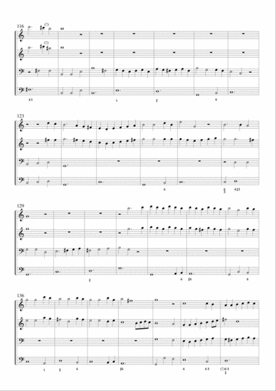 Isabella Leonarda, Sonata op.16 n.8 in G major Small Ensemble scores gallery preview page 6