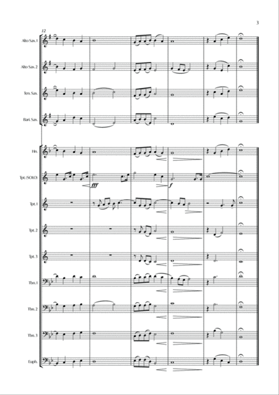 TAPS - God Is Nigh (Band) TAPS - God Is Nigh (Band) Marching Band scores gallery preview page 4