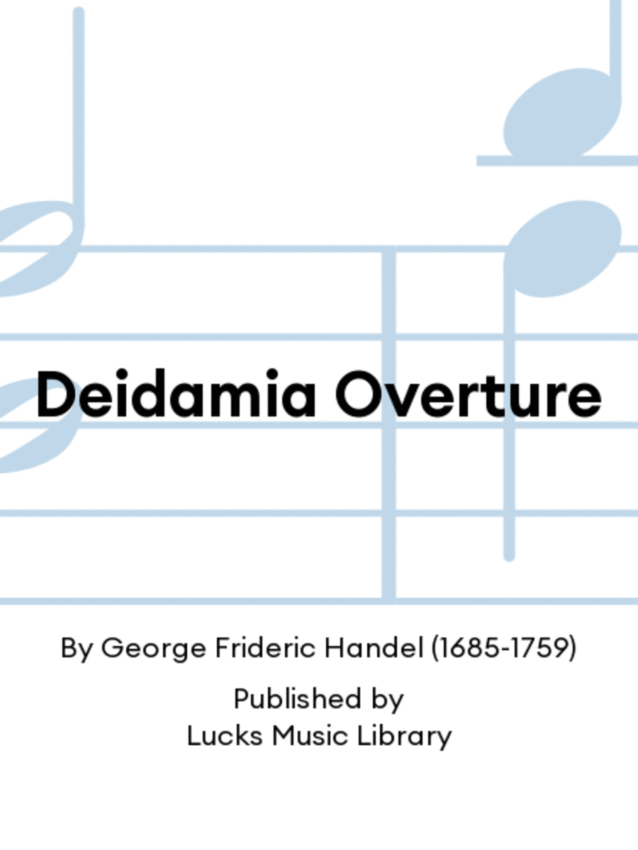 Deidamia Overture