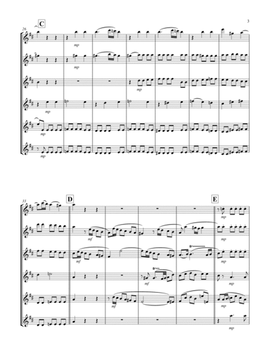 Recordare (from "Requiem") (F) (Saxophone Sextet - 5 Alto, 1 Bari)