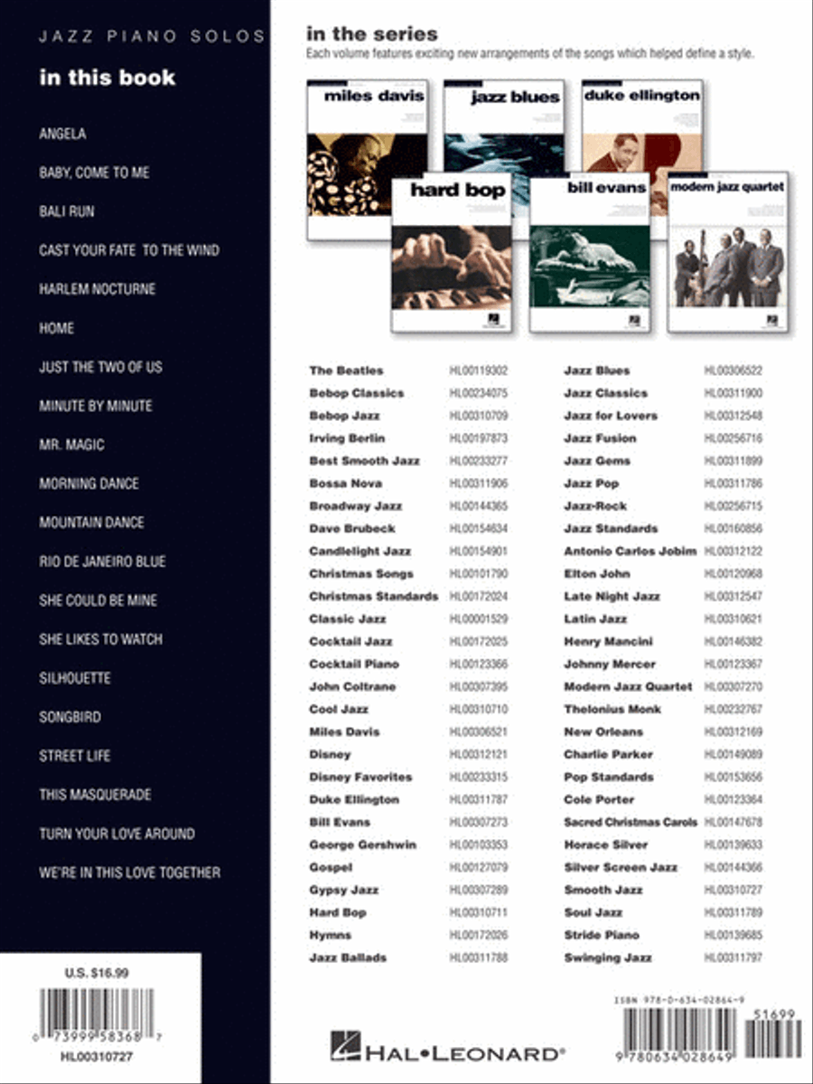 Smooth Jazz Piano Solo scores gallery preview page 7