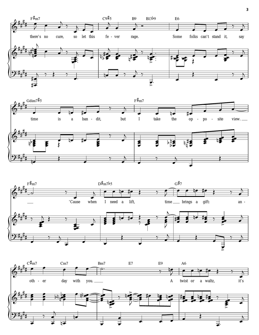 Timeless To Me Piano, Vocal scores gallery preview page 3